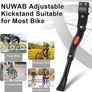 NEW SALE | Premium Bike Kickstand, Aluminium Alloy Adjustable Height Rear Side Bicycle Kick Stand, Suitable for Mountain Bike and Road Bike of 24Inch-28 Inch, Come With Allen Wrench 2PCS Image 3