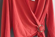 PRIMARK burnt orange cross body blouse Sz 16UK - Bnwt Rrp 15