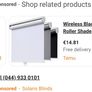 Roller Blind - single door/window shading (new) Image 2