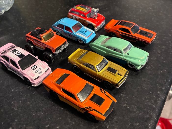 hot wheels cars and matchbox