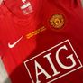 Brand new retro kit manUnited 2008 final kit zize 16 kids Image 4