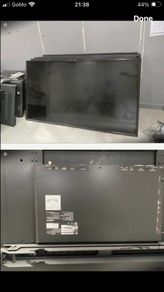 Two 85 inch Dispays