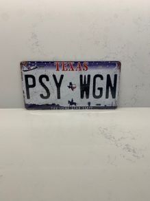 Kill Bill Chevy Silverado PSY WGN Replica Movie American License Plate Texas