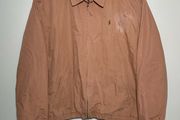 Ralph Lauren Polo Mens Tan Bomber Style Jacket Size XL
