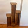 Wooden Freestanding CD Storage Tower Image 2