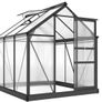 6 x 6ft Polycarbonate Greenhouse Image 2