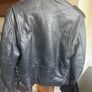 Biker Leather Jacket Vintage Image 5