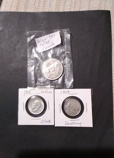 Three   Assorted Coins