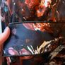 Paul Costelloe V Neck Satin Dress - Size 12 Image 3