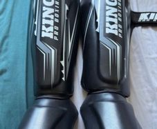 King Pro Boxing Shin Guards XL