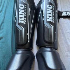 King Pro Boxing Shin Guards XL