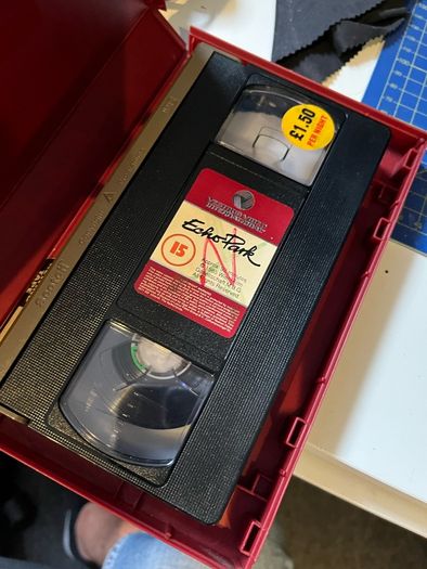 Echo Park VHS Vestron big box ex rental