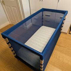 IKEA FLITIG Baby Cot / Toddler Bed with Mattress