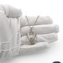 Vintage 925 Sterling Silver Flying Eagle Necklace, Edinburgh 1977 Image 8