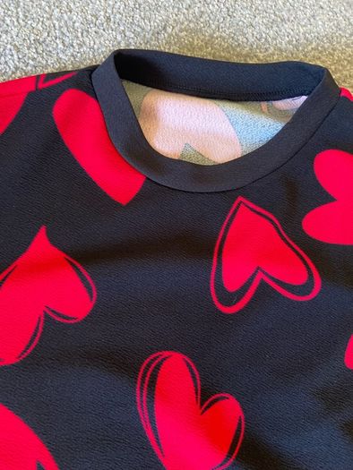 Heart Jumper size 8