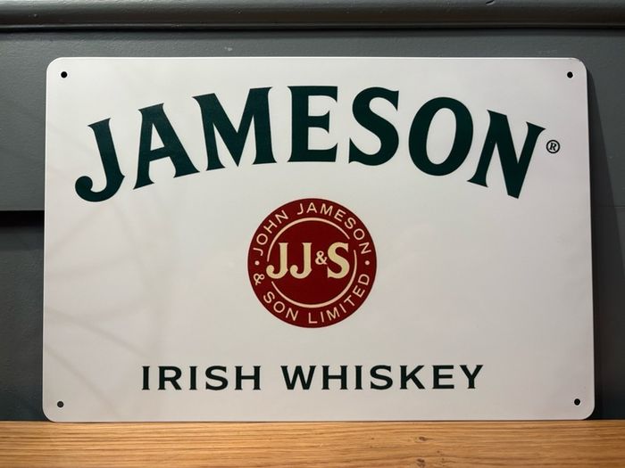 Jameson Tin Metal Sign