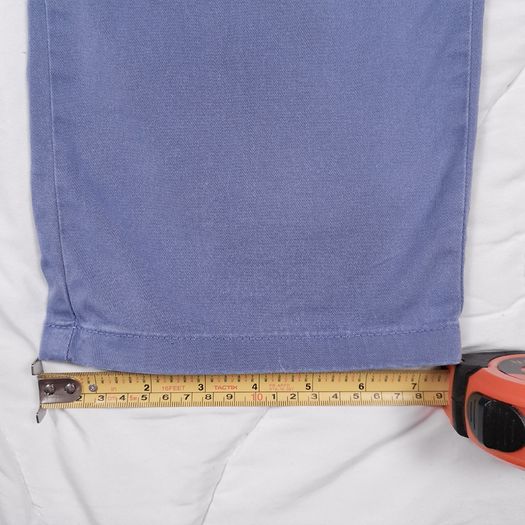 Meyer Rio Light Blue Cotton Straight Fit Chino Trousers W36 L31