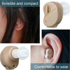 MINI Portable Hearing Aid Mini Ear Sound Amplifier Adjustable Tone Enhancer