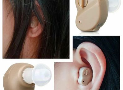 MINI Portable Hearing Aid Mini Ear Sound Amplifier Adjustable Tone Enhancer