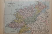 County Donegal 1905 Antique Map