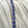 Natural Kashmir Kyanite Tennis Line Bracelet Image 8