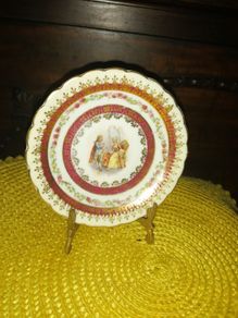 Very original porcelain plate