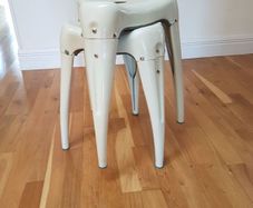 Pair of Vintage Yasu Sasamoto Stacking Stools