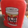 Simpsons Duff Beer Mini Fridge Cooler & Warmer Boxed & Fully Working Image 5