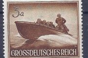 WW2 Nazi Germany stamp 1944
