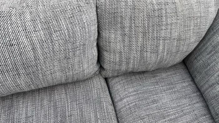 Grey corner L shaped sofa