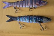 2 Large Segmented Minnows