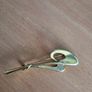 Vintage French Gold Tone Brooch Image 4