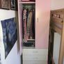 IKEA Kids Wardrobe Pale Pink & White Image 3
