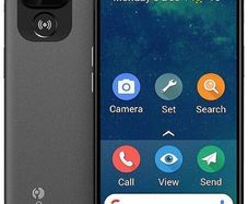 Doro 8100 Senior Phone 32GB Grey Unlocked (Cracked Screen) Works Perfect Grey