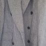 Mens Overcoat, size Large, slim fit. Image 2