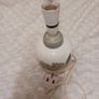 Avoca blue pottery table lamp Image 2
