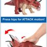 Mattel Jurassic World Diabloceratops Fierce Roar with Sound and Attack Image 4