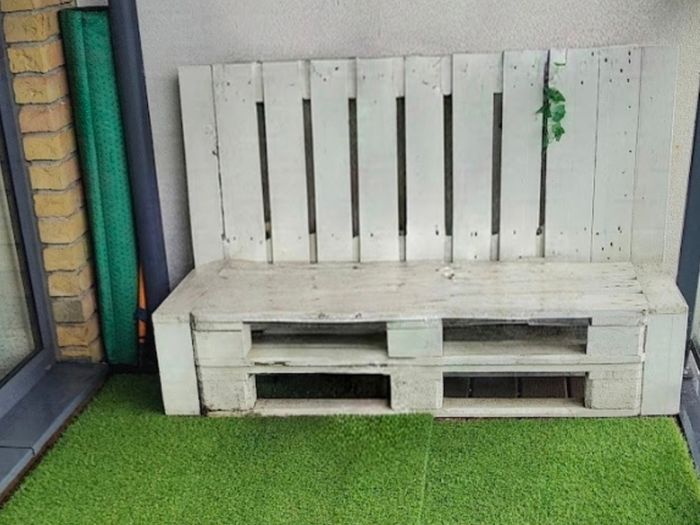 FREE Wooden Pallet Balcony Bench - Complete Patio Set Bundle (Dublin 13)