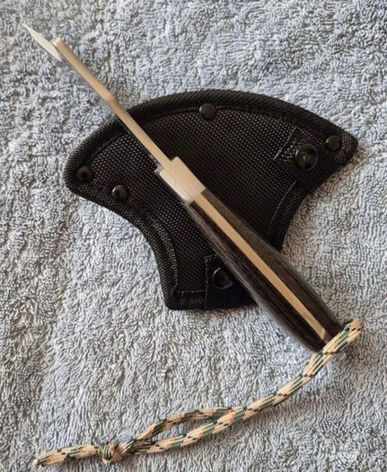 Camping axe.