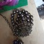Purpke Poppy Costume  Necklace & .Bracelet. Length  - 8"-9".Add Up  Already. Image 3