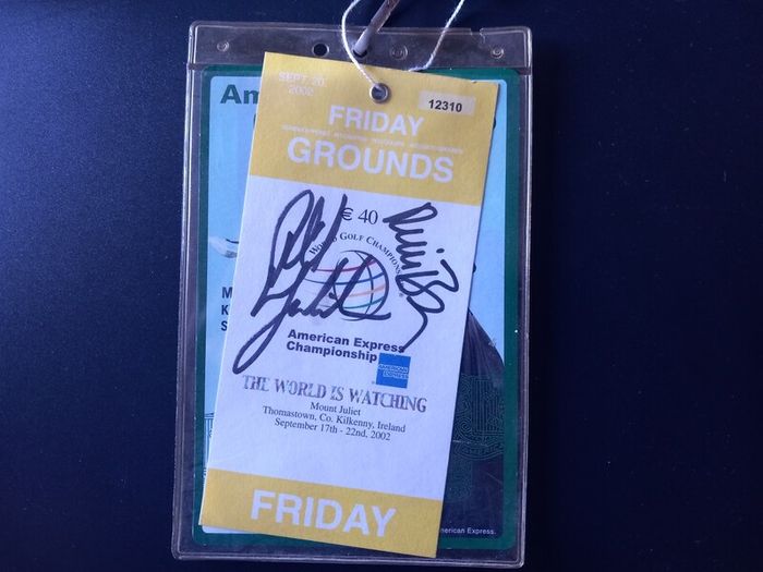 Phil Mickelson Autograph