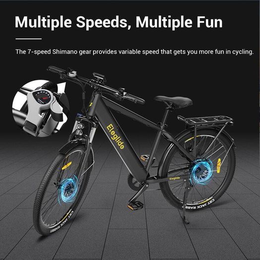 Eleglide T1 Electric Bike - Black