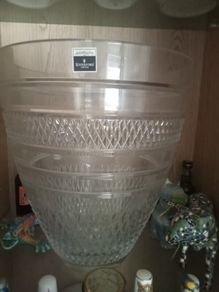 large John Rocha Waterford Crystal vase