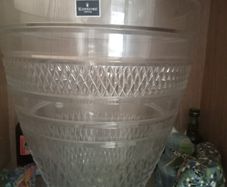 large John Rocha Waterford Crystal vase