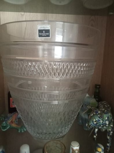 large John Rocha Waterford Crystal vase