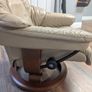 Ekornes Stressless Reno Swivel Leather Recliner Image 5