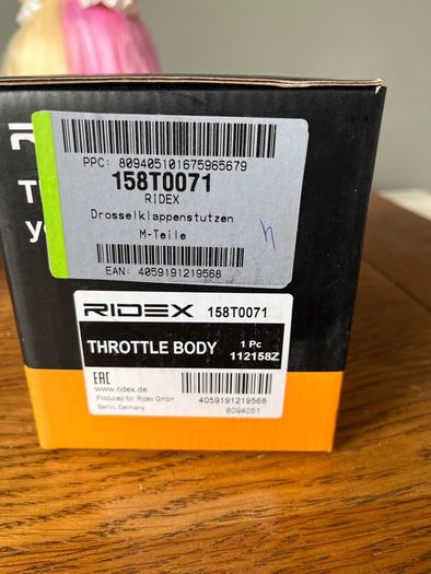 Vw Golf throttle body
