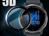 5D Soft Fibre Glass Protective Film For Garmin Venu 2S Full Curved Cover Screen Protector for Smart Watch Accessories