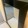 Black Glass framed Mirror Image 3