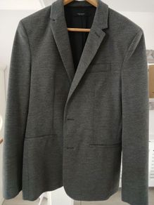 Zara Essentials Blazer Grey